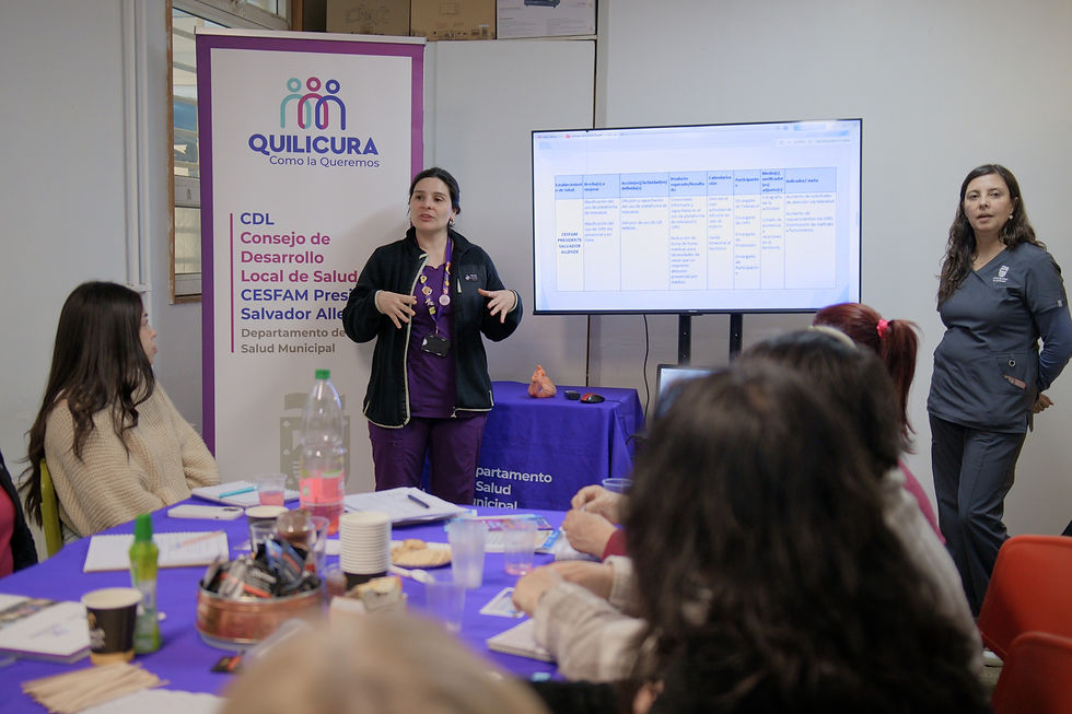 CONCEJOS DE DESARROLLO LOCAL FORTALECEN LA PARTICIPACIÓN EN SALUD