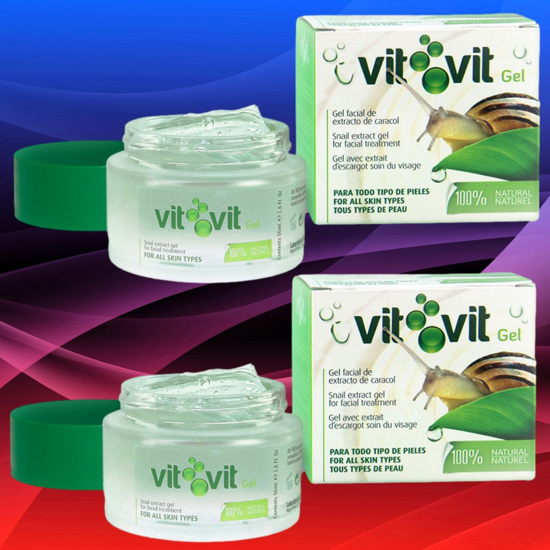 2 X 50ml JARS VIT VIT SNAIL EXTRACT GEL