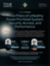 Power Pro Master Academia | Three Pillars of a Healthy Power Pro Hotel System: Security, Access, and Performance