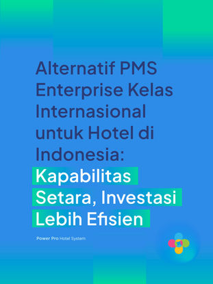 Adakah PMS enterprise yang kapabilitasnya setara sistem global, namun dengan Total Cost of Ownership yang lebih efisien dan support lokal yang memahami operasional hotel di Indonesia? Jawaban singkatnya: ada, sepanjang sistem tersebut memenuhi standar kapabilitas enterprise yang sesungguhnya.