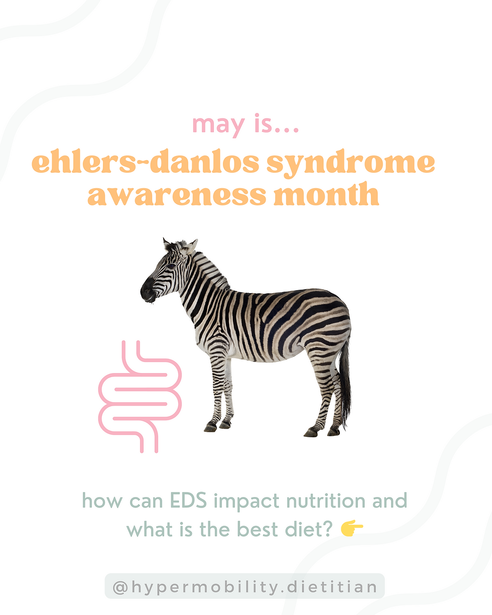 Nutrition in EDS Awareness Month