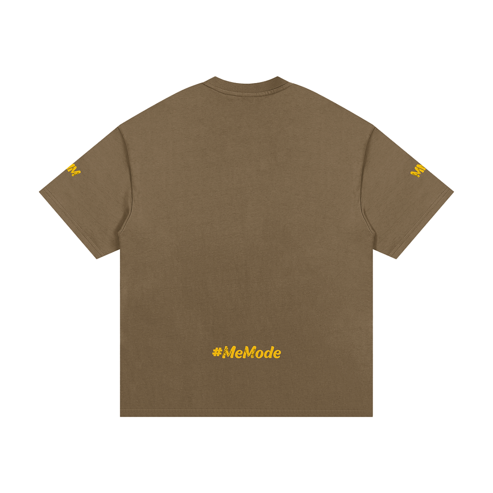 Thumbnail: #MeMode Being Unapologetically Me (gld) Heavyweight Cotton T-Shirt