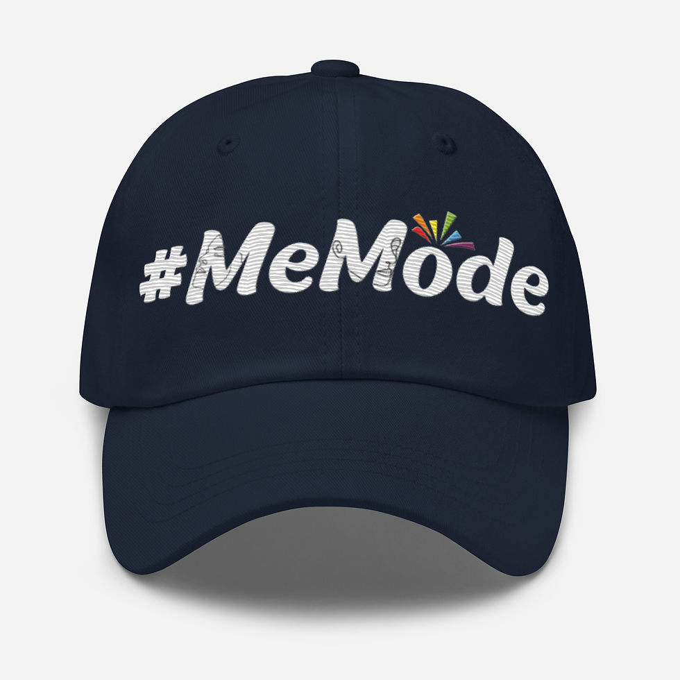#MeMode Brand Classic Caption Living My Best Life Cap