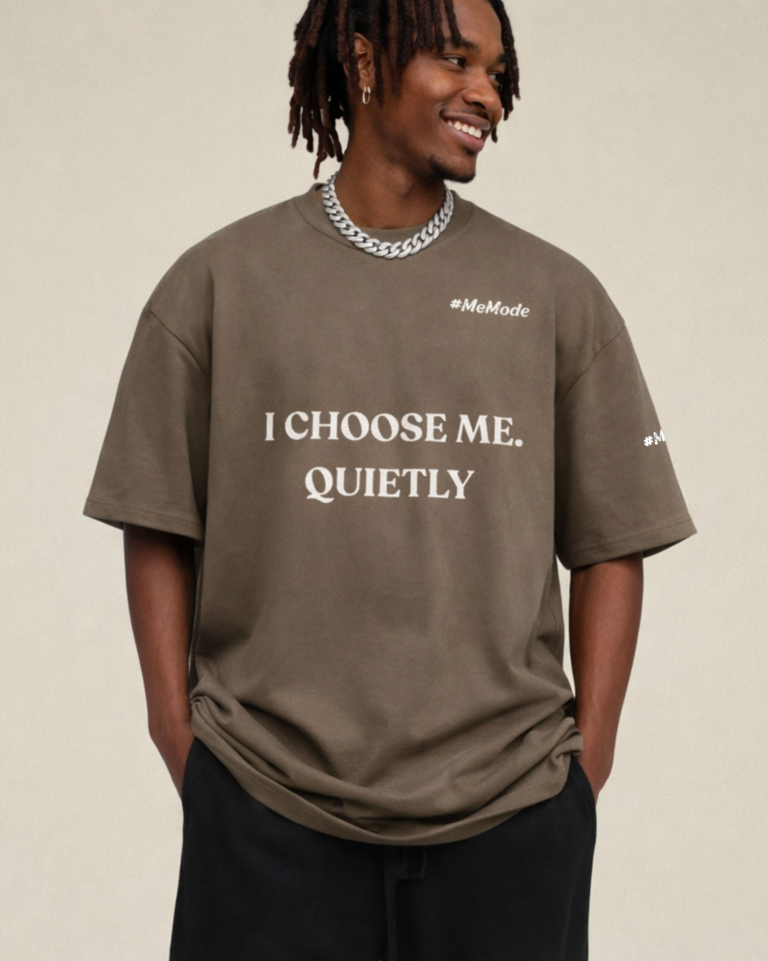 I Choose Me. Quietly Oversized T-Shirt