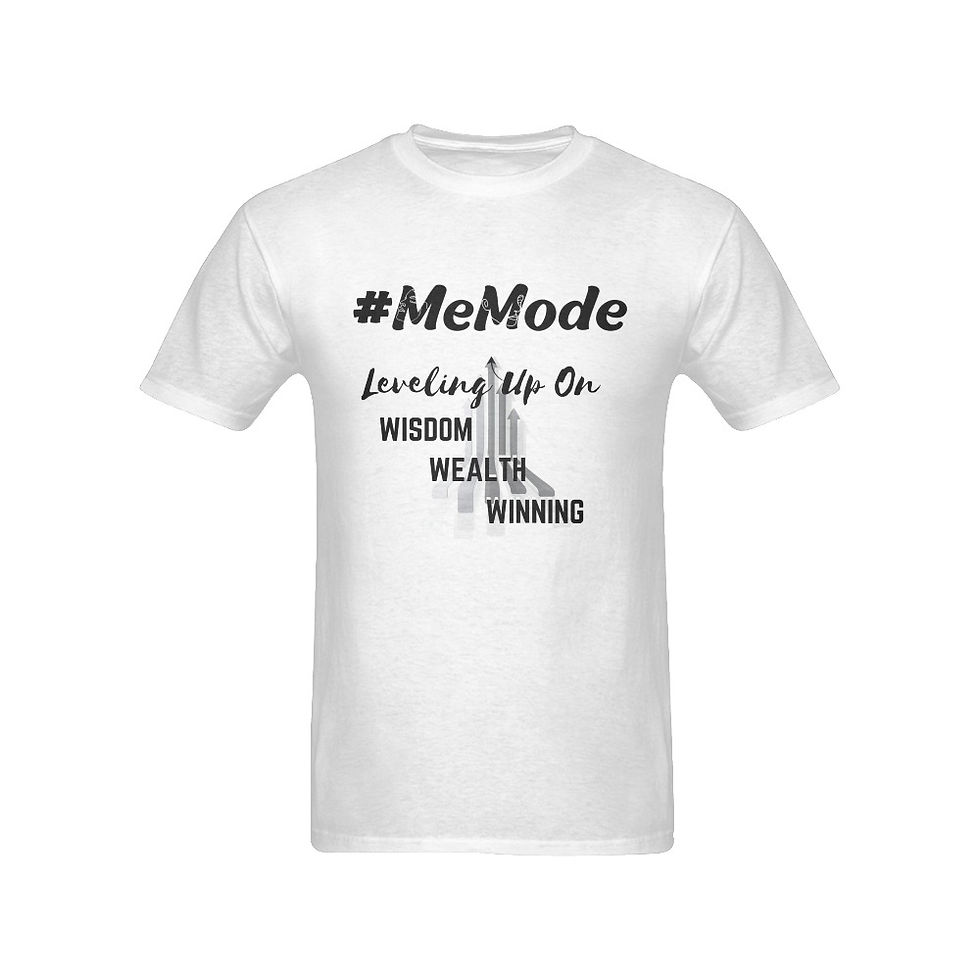 #MeMode Caption Leveling Up On.... Cotton T-shirt