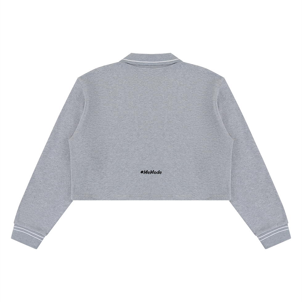 Thumbnail: # Women’s Crop Collared Sweatshirt