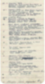 6th PIR Chronological Events