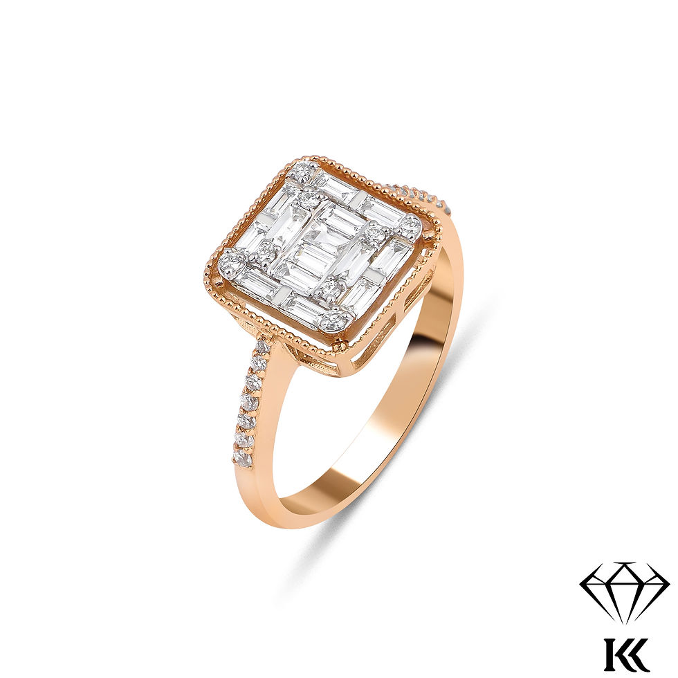 Küçük resim: 1.86 Karat Pırlantalı Bagetli Labirent Set