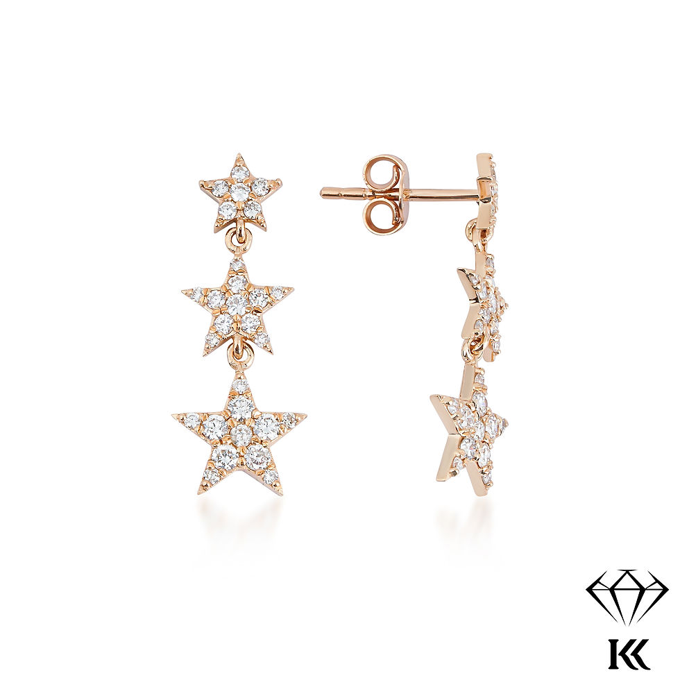 Küçük resim: 1.36 Karat Pırlanta Yızldız Set
