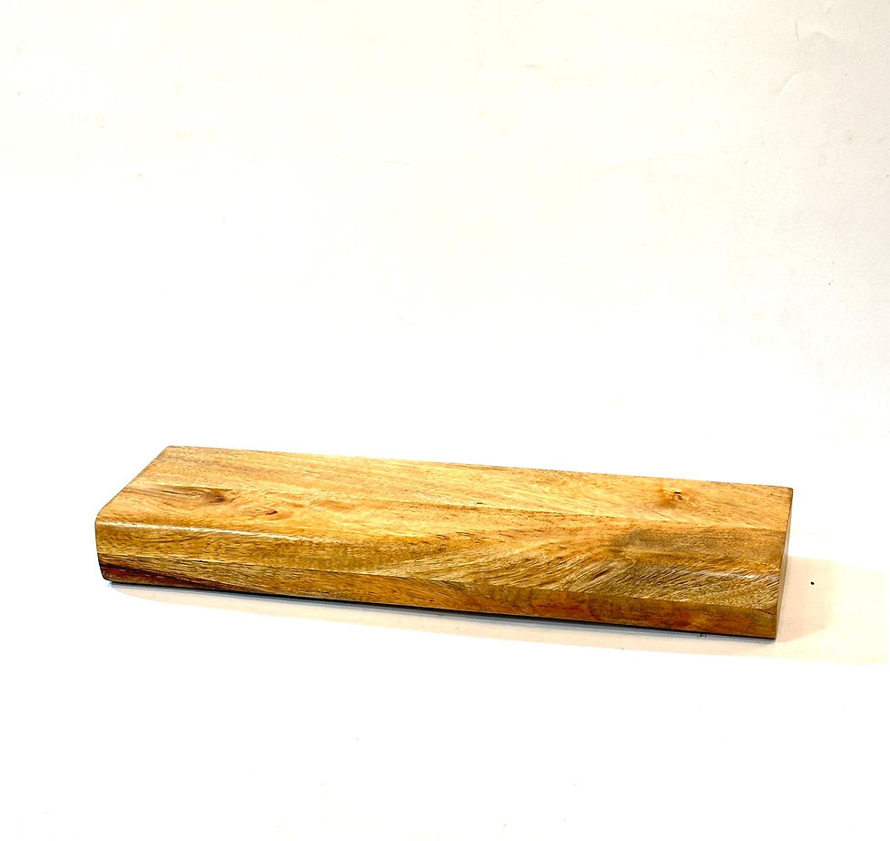 תמונה ממוזערת: מדף עץ טבעי בלוק