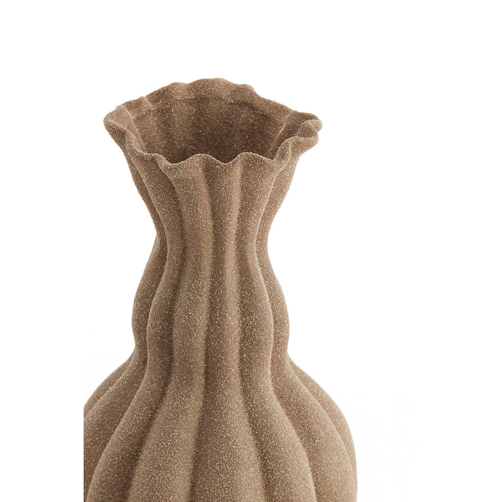 תמונה ממוזערת: ואזה דקו 17.5/47.5  SILVIO CERAMICS חום מט