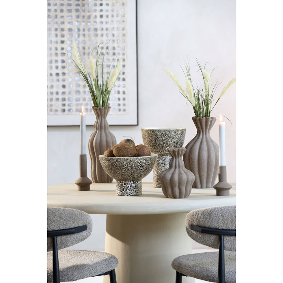 תמונה ממוזערת: ואזה דקו 17.5/47.5  SILVIO CERAMICS חום מט