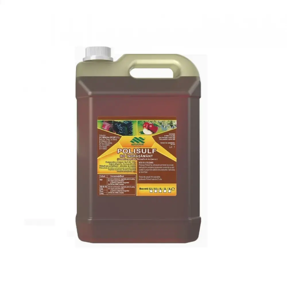 POLISULF, Polisulfura de Calciu, Zeama Sulfocalcica, RO-Ingrasamant Mifalchim