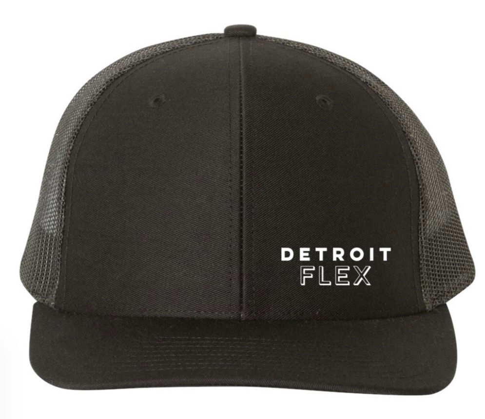 Black Trucker Hat 