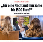 Eine Callboy-Kundin gesteht „Für eine Nacht mit ihm zahle ich 1500 Euro!“ Callboy Kevin im Bild Interview