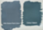 closer look on the colour etruria colour matched in two different brands