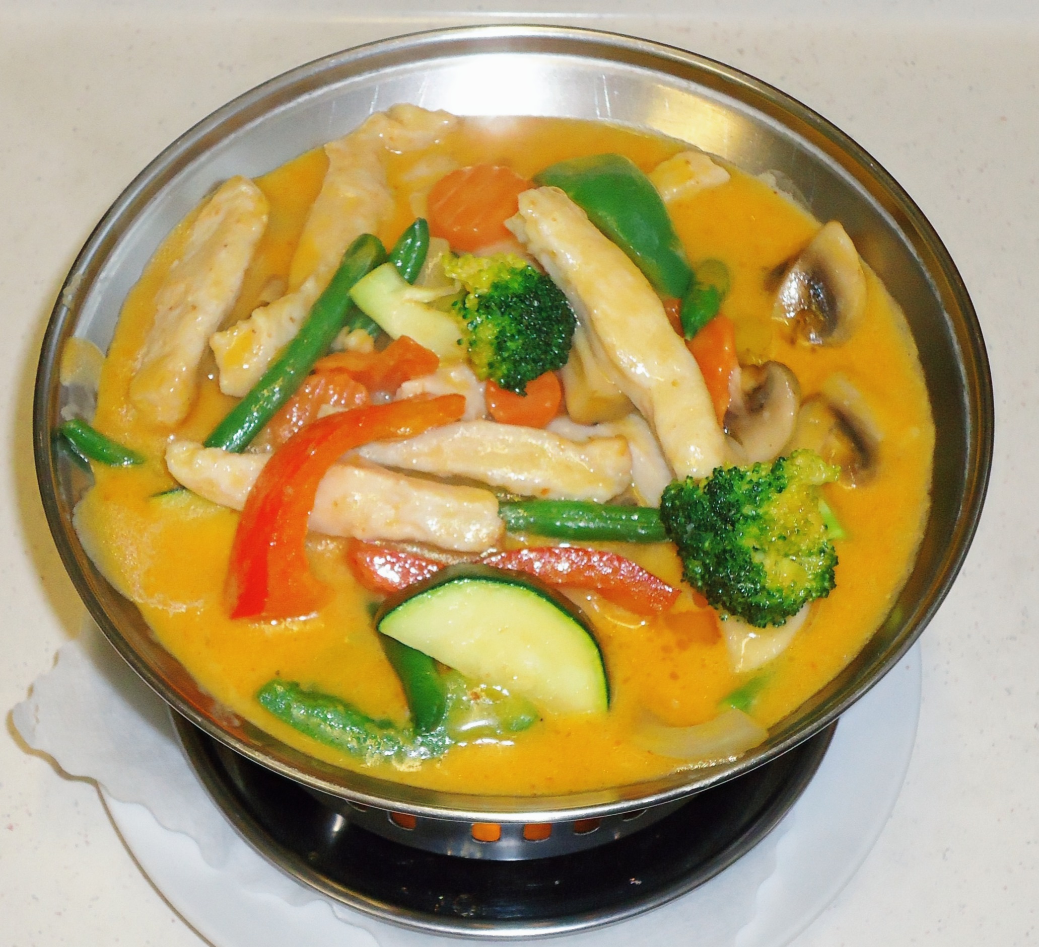 Arranged Food and Objects