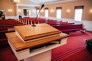 Preaching at Berean Baptist Church in Cumming, GA