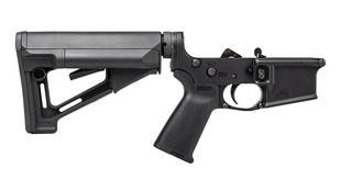 AR15 ENHANCED COMPLETE LOWER RECEIVER W/ MAGPUL MOE & STR -$299.99