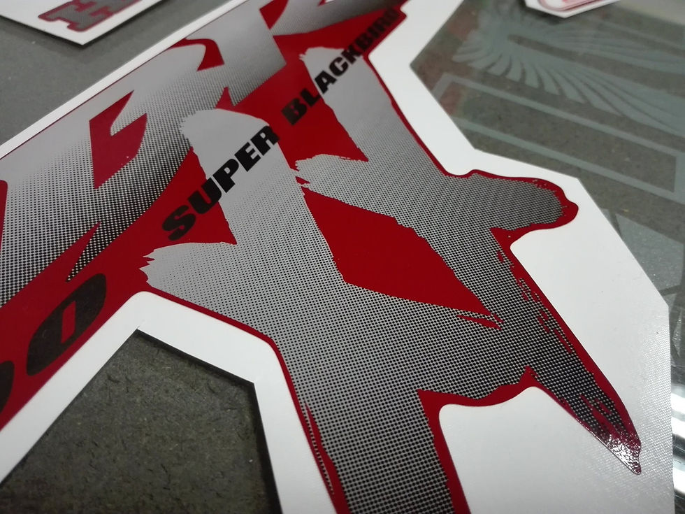 Miniatura: CBR 1100 XX Super BlackBird - Dark Red