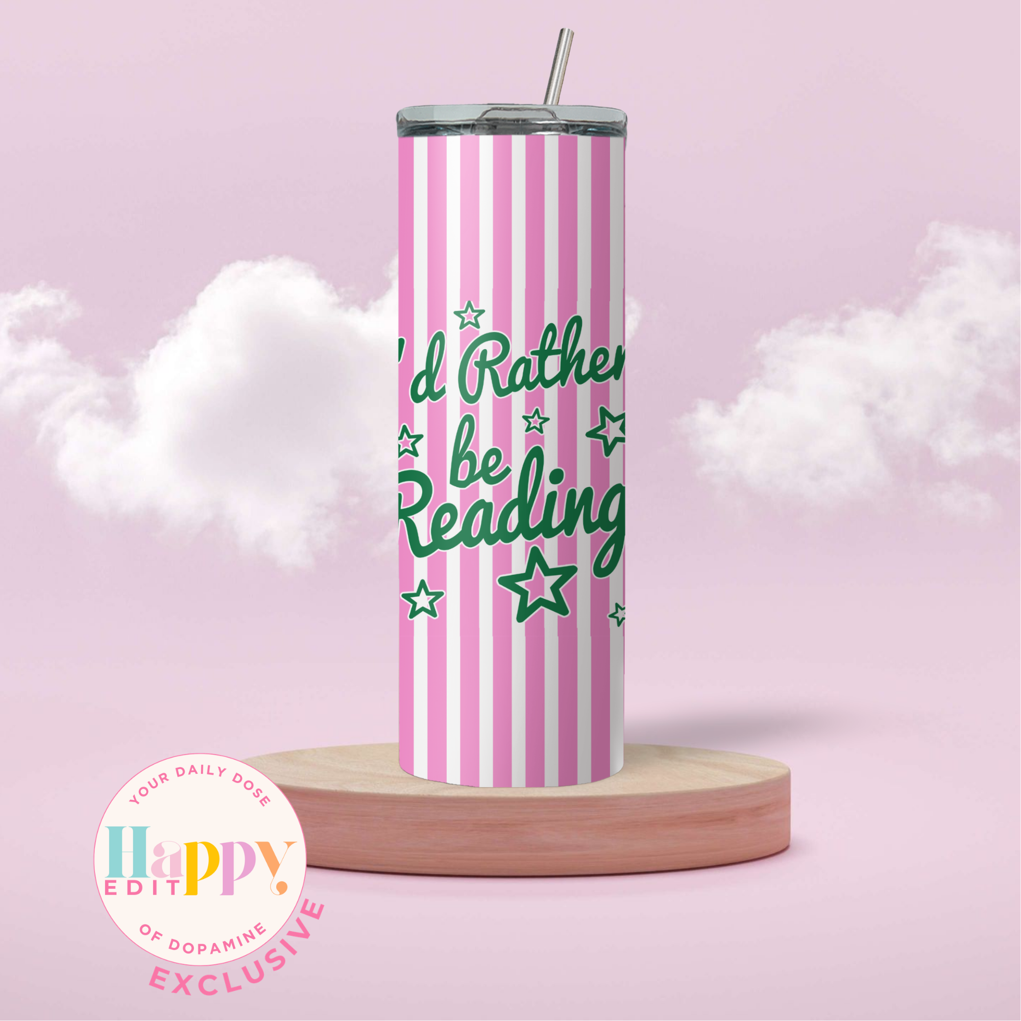 I'd Rather be Reading 20oz Tumbler
