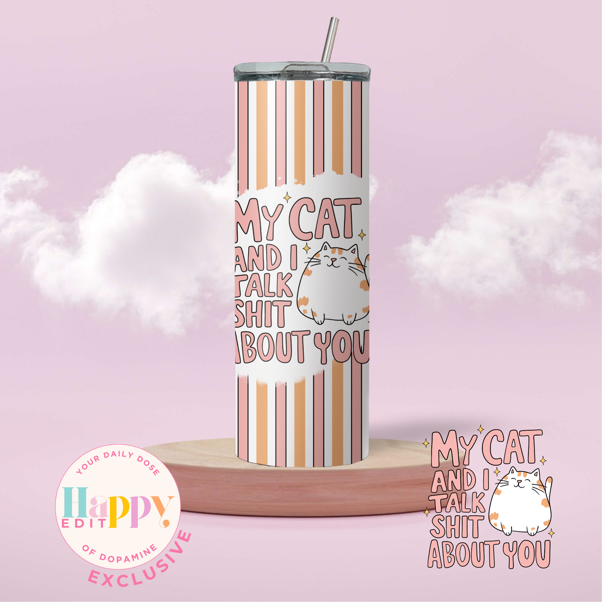 My Cat and I 20oz Tumbler