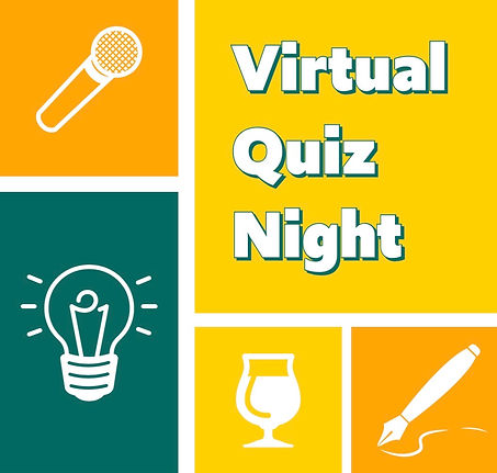 Yellow and Green Virtual Quiz Night Inst