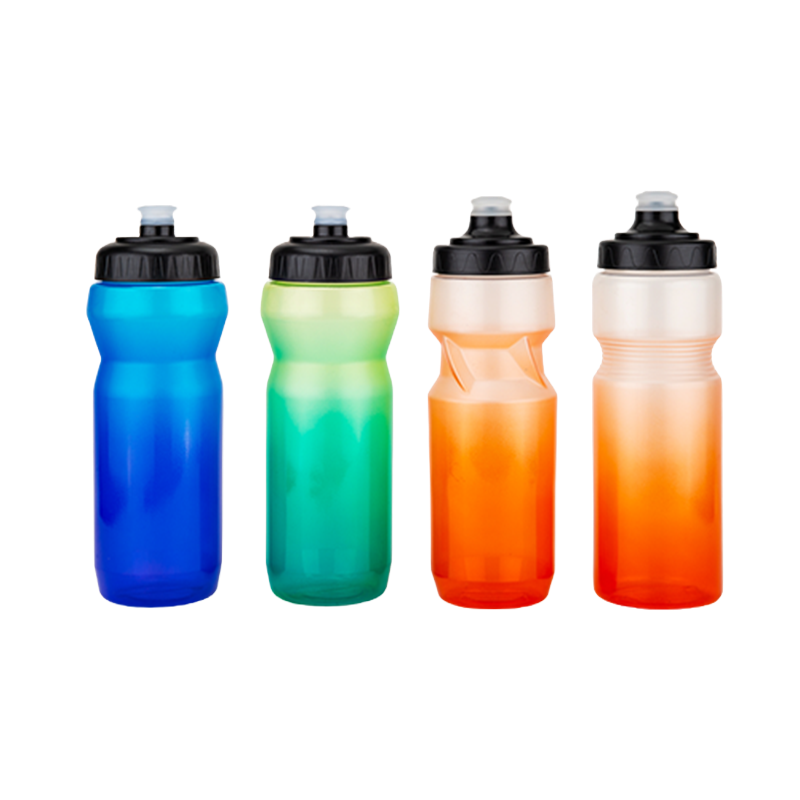 Rainbow color bottles