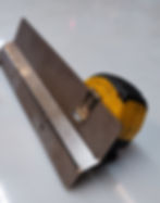 Thumbnail: Tape measure storage holder bracket rack - Steel