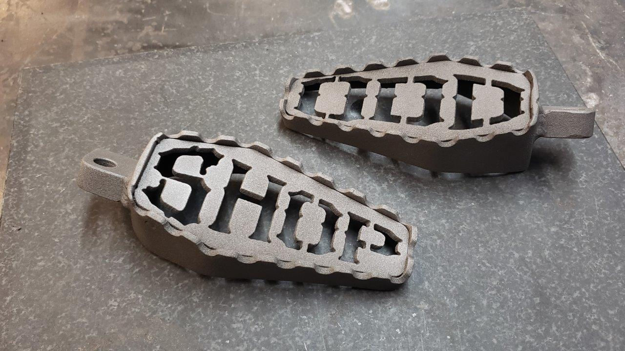 FXR MX pegs - Powder coated finish