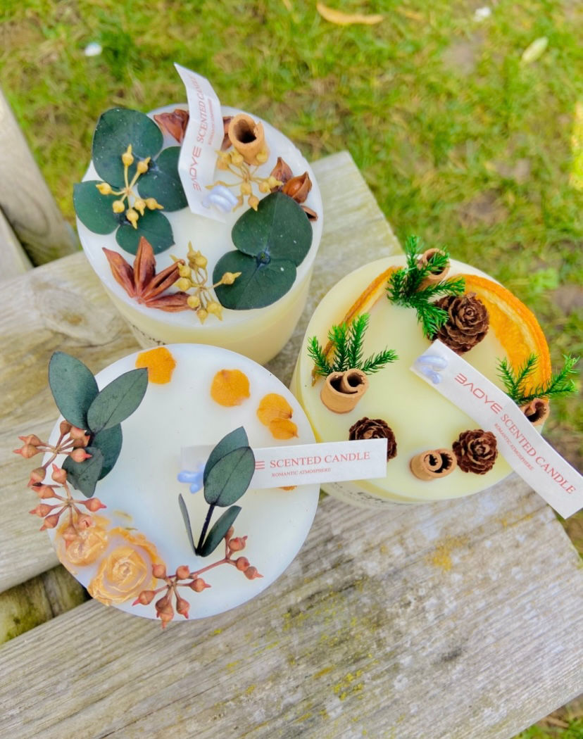 Miniature : Bougies thème foret naturelles / Permet une ambiance douce