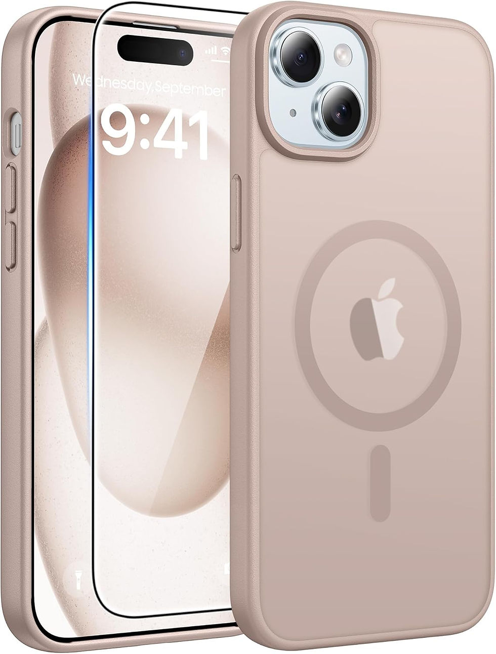 Thumbnail: FNTCASE for iPhone 16 Pro Case: [Compatible with Magsafe] Translucent Matte Cas