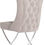 Thumbnail: Ottomanson Dining Chair, Set of 2, Grey with Gold Legs