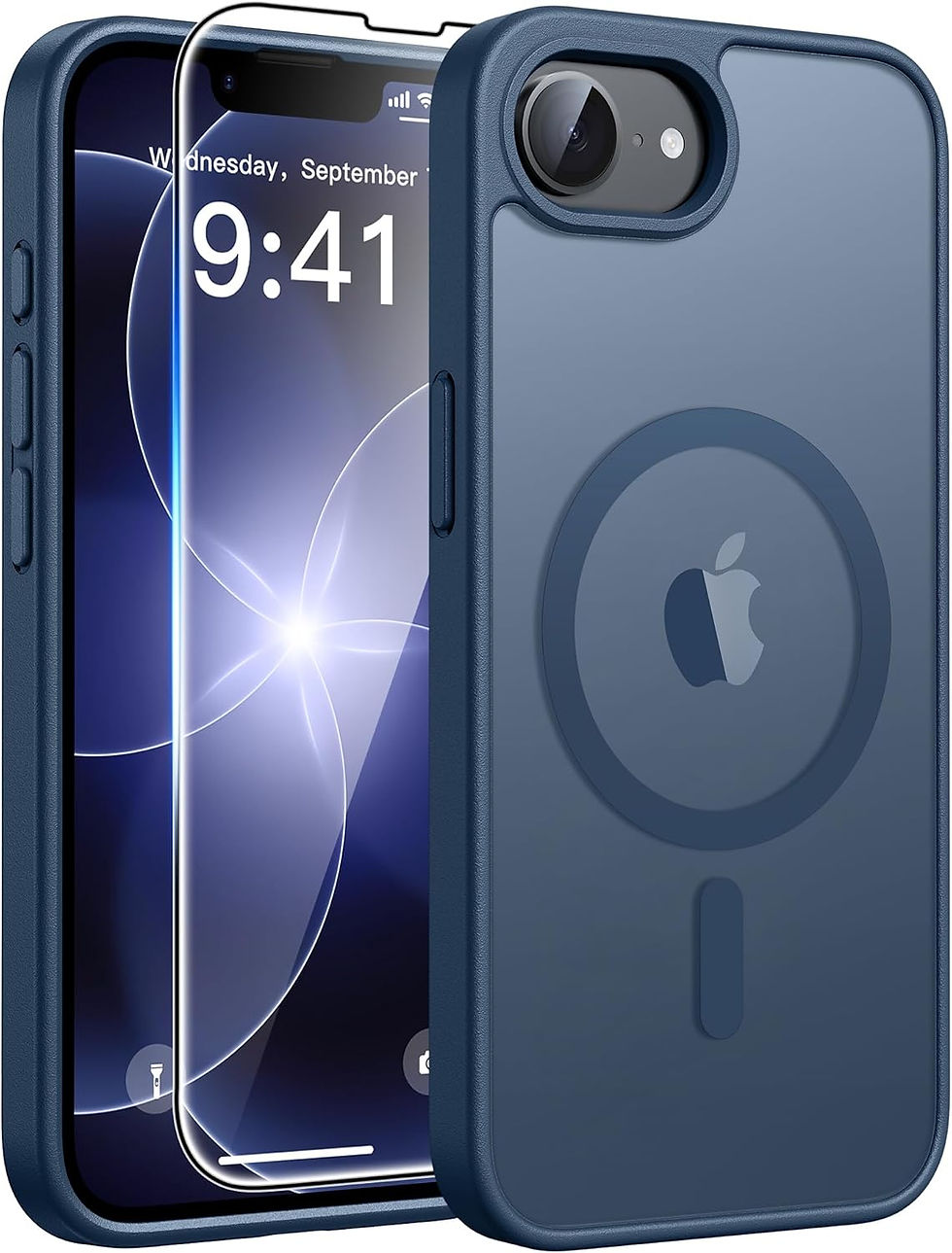 Thumbnail: FNTCASE for iPhone 16 Pro Case: [Compatible with Magsafe] Translucent Matte Cas
