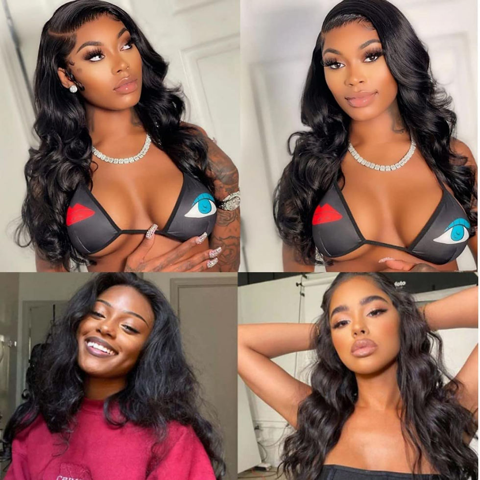 Thumbnail: LUMIERE Hair Clip In Hair Extensions Real Human Hair - Body Wave Hair Extension