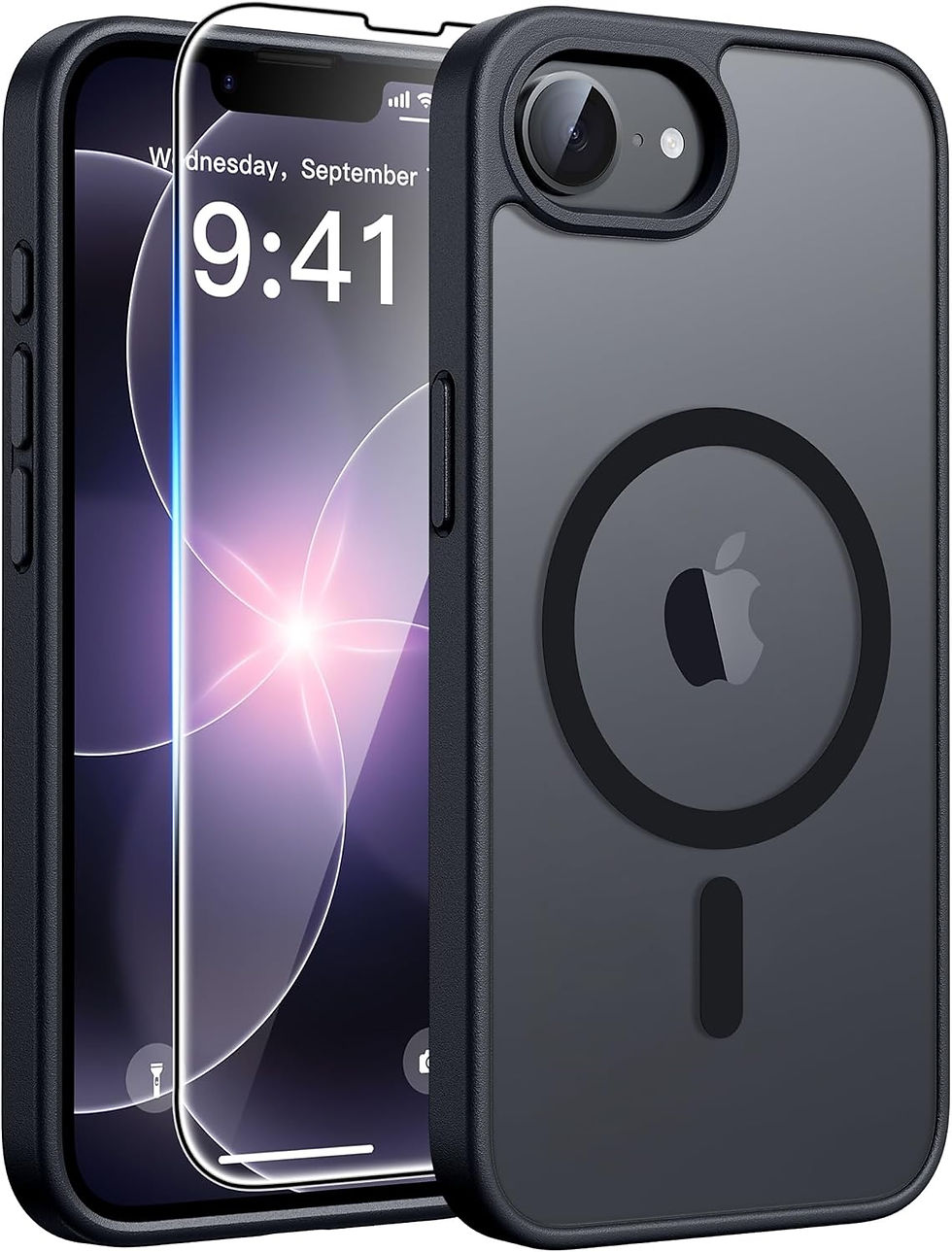Thumbnail: FNTCASE for iPhone 16 Pro Case: [Compatible with Magsafe] Translucent Matte Cas
