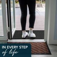 Thumbnail: ubdyo Extra Durable Door Mat - Dirt Trapping Outdoor Welcome Mats - Non-Slip Ou
