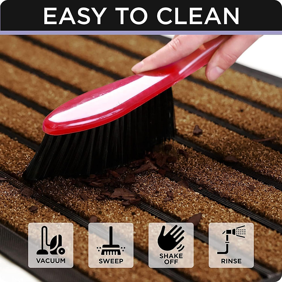 Thumbnail: ubdyo Extra Durable Door Mat - Dirt Trapping Outdoor Welcome Mats - Non-Slip Ou