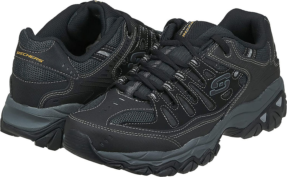 Thumbnail: Skechers Men's Afterburn Memory-Foam Lace-up Sneaker