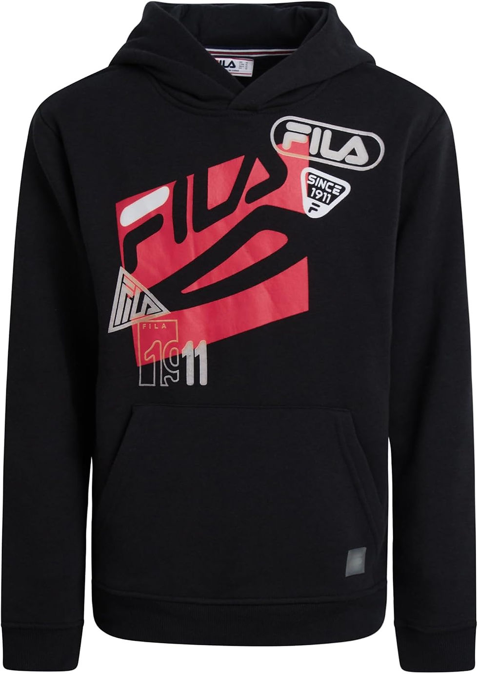 Thumbnail: Fila Boys Hoodies - Athletic Performance Soft Fleece Pullover Sweatshirt - Cozy