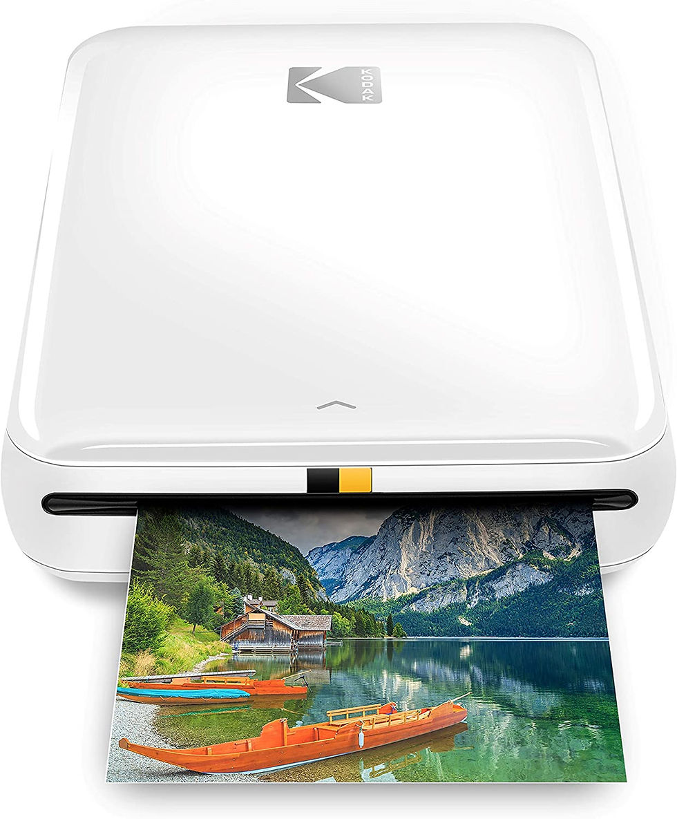 Thumbnail: Zink Kodak Step Wireless Photo Printer 2x3 Sticky-Back Paper for Bluetooth or N