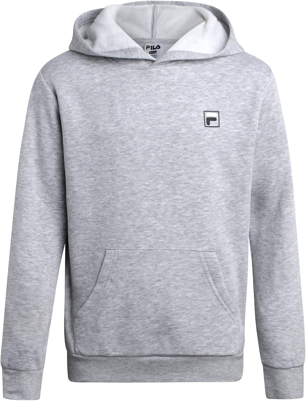 Thumbnail: Fila Boys Hoodies - Athletic Performance Soft Fleece Pullover Sweatshirt - Cozy