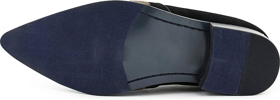 Thumbnail: Bolano x Amali Dezzy - Men's Dress Shoes, Sparkling Loafers for Men - Rhineston