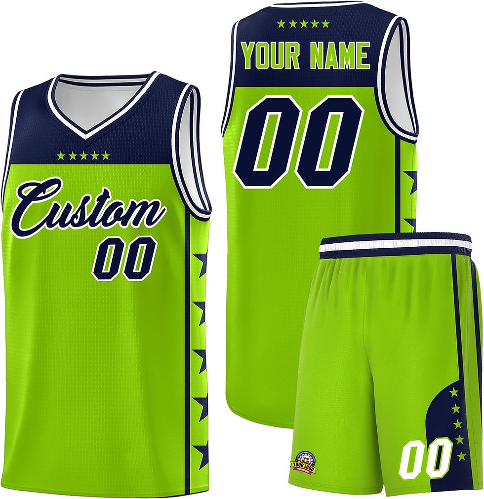 Thumbnail: Custom Basketball Jersey Uniform Personalized Sportswear Printed Any Name Numbe