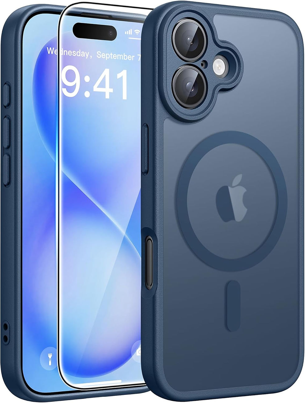 Thumbnail: FNTCASE for iPhone 16 Pro Case: [Compatible with Magsafe] Translucent Matte Cas