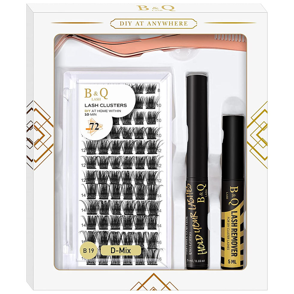 Thumbnail: Lash Clusters Glue 5 ML B&Q LASH Bond Long Lasting False Eyelash Glue for DIY E