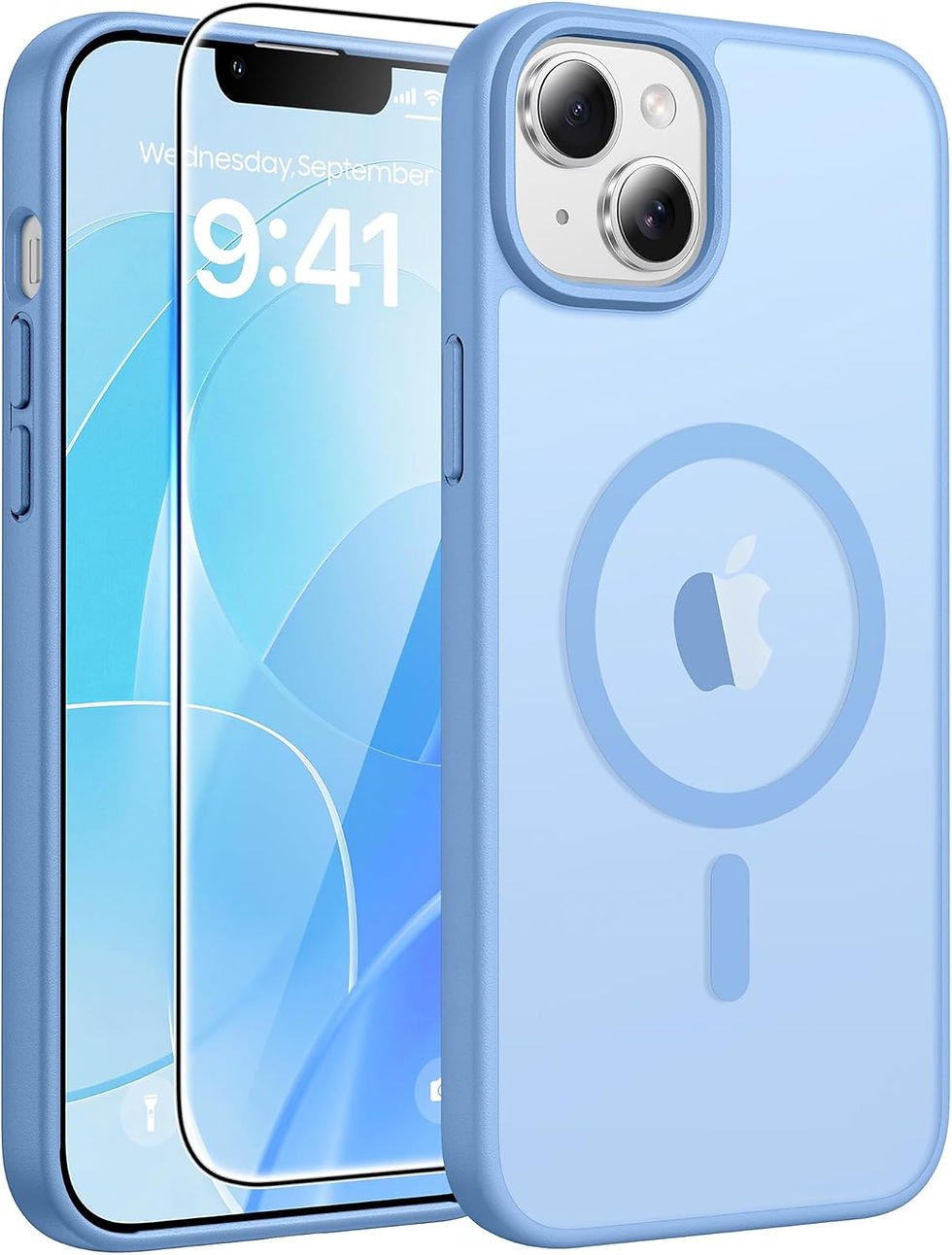 Thumbnail: FNTCASE for iPhone 16 Pro Case: [Compatible with Magsafe] Translucent Matte Cas