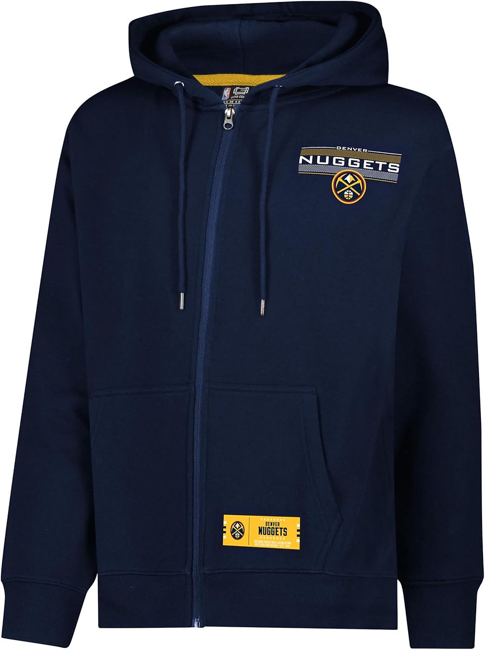 Thumbnail: Ultra Game Men's NBA Official Super Soft Driver Full Zip Hoodie Jacket Sweatshi