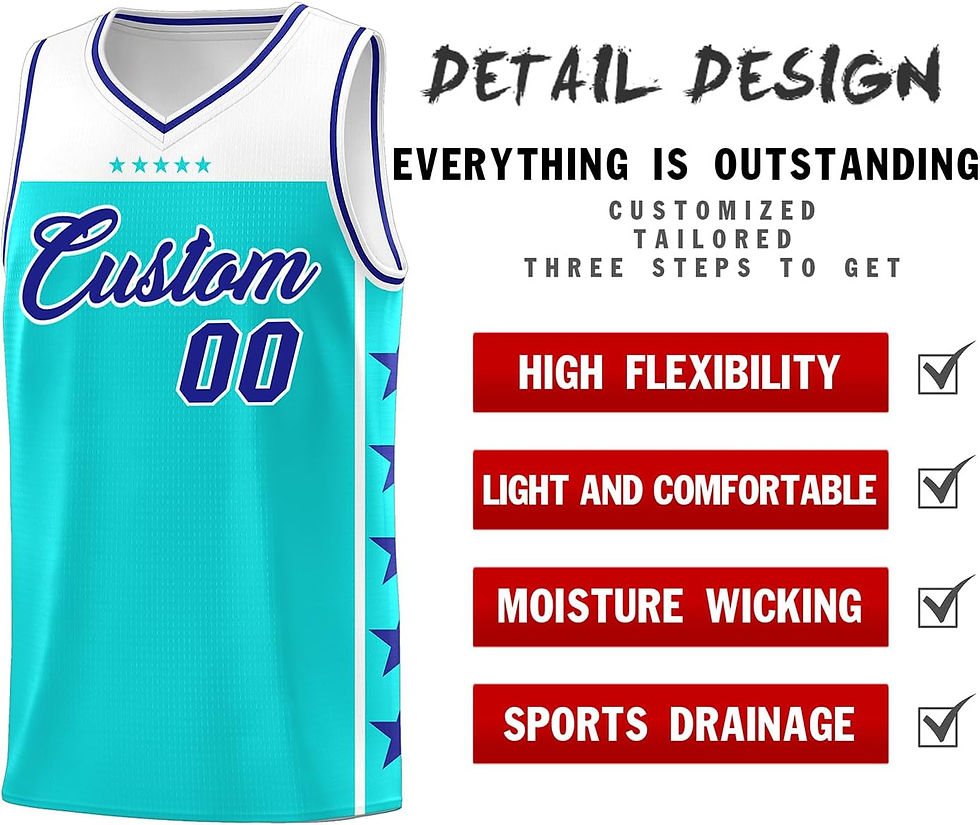Thumbnail: Custom Basketball Jersey Uniform Personalized Sportswear Printed Any Name Numbe
