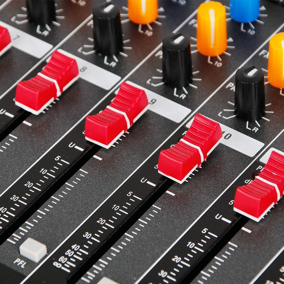 Thumbnail: Depensheng DX12 DJ Sound Controller Interface w/ USB Drive for Computer Recordi